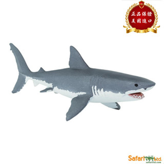 ★兒童玩具模型上新★Safari Ltd美國正品 大白鯊 噬人鯊 鯊魚海洋動物模型玩具200729
