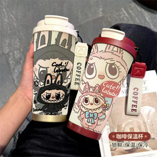 拉布布保溫杯 316不鏽鋼大容量保溫杯 吸管杯 咖啡杯 便攜杯 環保杯 隨身杯 隨行杯 珍奶杯