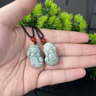 貔貅玉石糯種/正品玉佩翡翠/情侶招財緬甸吊墜天然手機男女項鍊吊飾6.16