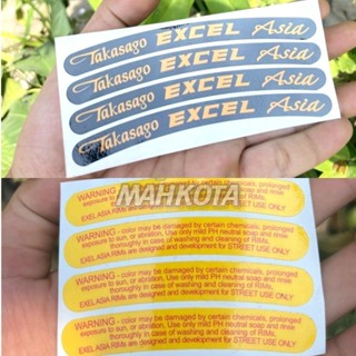 TAKASAGO EXCEL ASIA 天鵝絨貼紙最佳品質黑色黃色印花皇冠貼紙貼紙