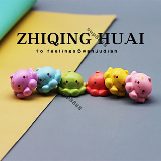 桃園出貨獨立盲袋迷你八爪小章魚一套可愛萌模擬海洋動物模型擺件公仔玩具