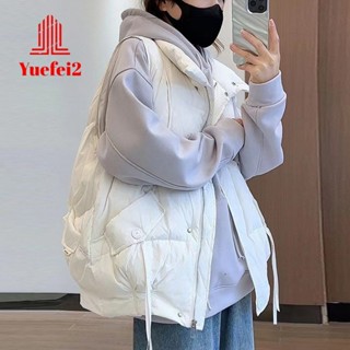 24小時出貨40-80公斤可穿大尺碼白鴨絨羽絨背心外套女 韓版大尺碼寬鬆羽絨馬甲外套 休閒洋氣白鴨絨背心外套