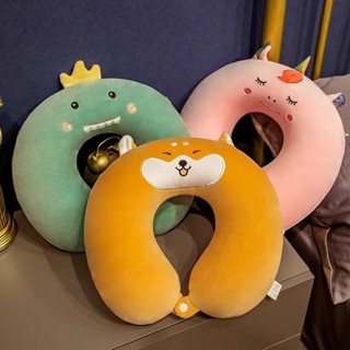 情侶枕頭 頸椎牽引枕 u型枕護頸枕專用脖枕記憶棉飛機脖子靠枕午睡枕學生旅行睡覺u形枕