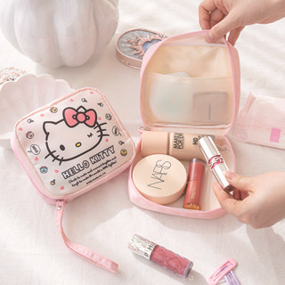 三麗鷗正版授權 HelloKitty可愛卡通零錢包 少女便攜衛生棉收納包 口紅拉鍊包