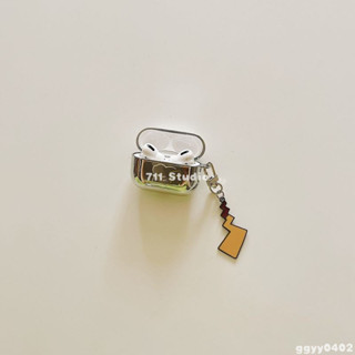 🚚臺灣出貨🎧 電鍍皮卡丘適用airpodspro2代蘋果藍牙耳機保護套3代矽膠耳機殼 女防摔耳機殼 耳機保護套