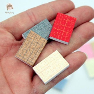 ABongBang 2Sets 1:12 迷你娃娃屋古典書籍小書籍迷你模型兒童假裝玩具娃娃屋配件不錯