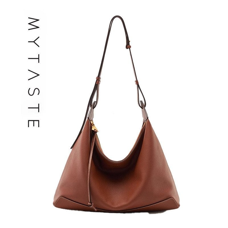 Mytaste 風箏流浪包大號設計師手提包流浪包單肩斜挎女包 AKQS