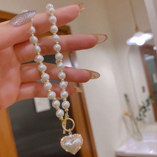 【現貨】蝴蝶結珍珠項鍊套裝耳環女 年氣質鎖骨鏈頸鍊 ZSN