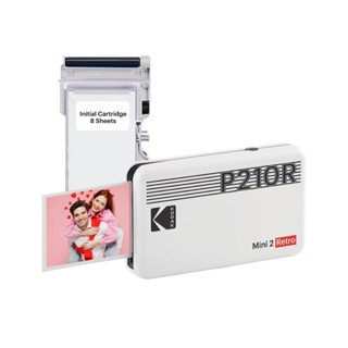 柯達 Mini 2 復古單色智慧型手機印表機/即時印表機/Cheki 印表機 [白色/照片 5.3 x 8.6 公分]
