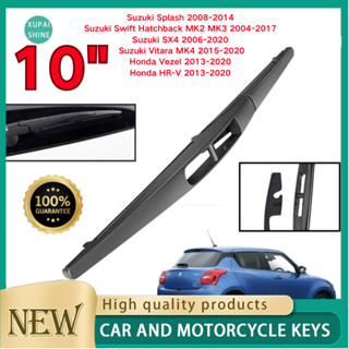 SUZUKI 【xps】10" 尾門後擋風玻璃雨刷片適用於鈴木 Splash Swift SX4 Vitara Hond