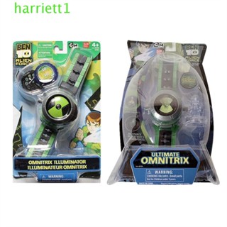 HARRIETT投影儀手錶日本模型玩具Ben10兒童禮物模型娃娃卡通手錶玩具