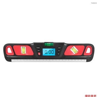Winn 數字魚雷液位量角器磁性 4x90°測量範圍電子角度平整器測斜儀電子水平儀帶磁鐵傾斜測試尺