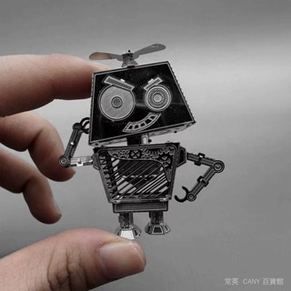 ✨臺灣出貨#愛死機 3D立體金屬拚圖DIY手工製作益智拚裝模型玩具小擺件心動禮