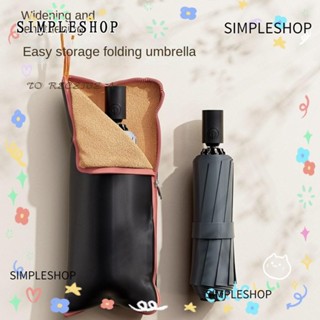 SIMPLESHOP 雨傘收納包,防水可折疊吸水折疊傘包,便攜手拿包印花圖案輕便防水收納包雨傘