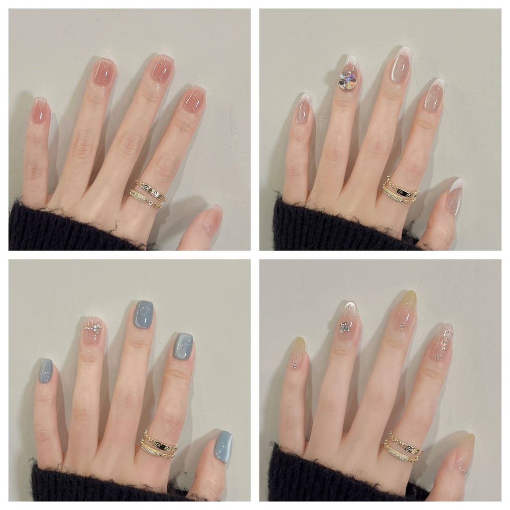 【手工穿戴甲】50款爆款美甲合集 穿戴甲美甲貼片指甲貼片光療美甲美甲甲片美甲飾品美甲材料美甲貼紙