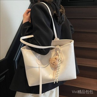 「Vivi包包 現貨速髮」高階感石頭紋大容量手提託特包女2025新款時尚簡約純色通懃單肩包250610 UYHX