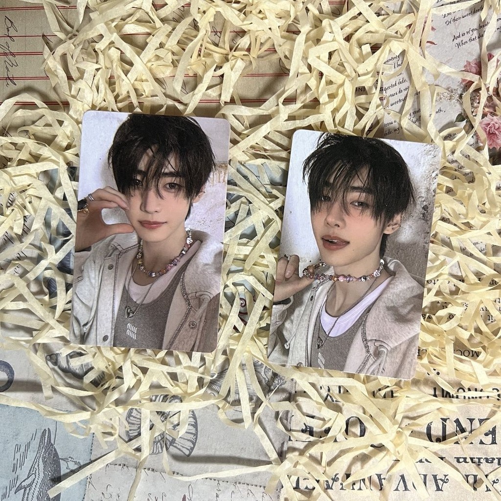 🌟官卡🌟樸成訓SUNGHOON小卡 ENHYPEN符 回歸新專正規二黃版pb 臉頰筆芯滑 項鏈吐舌滑