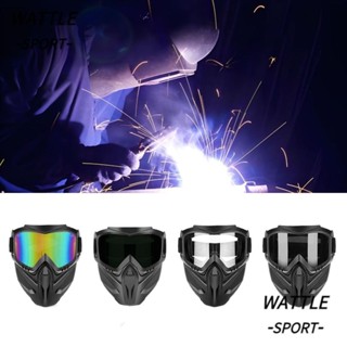 WA-SPORT 自動變光焊接眼鏡,抗衝擊防塵焊機,高品質可拆卸可調節帶騎行護目鏡工作防護裝備