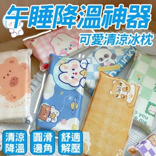 🧊快速降溫 夏季必備🧊清涼冰枕 降溫冰枕 午睡降溫神器 涼水枕頭 夏天枕頭 午睡冰枕 枕頭 防水耐髒冰枕 夏季冰枕