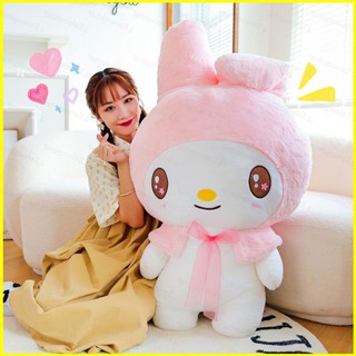 ST2 三麗鷗旋律娃娃 55 釐米毛絨玩具動漫 Kuromi 抱枕靠墊兒童卡通毛絨公仔家居裝飾生日禮物 TS2