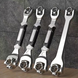 滿額免運📢德國萬能扳手 多功能扳手 維修工具 汽車輪胎工具 拆卸工具 萬向旋轉頭 屬性優良