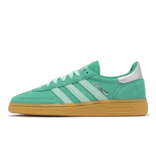 adidas 休閒鞋 Handball Spezial W 女鞋 綠 藍 膠底 德訓鞋 愛迪達 [ACS] JS2908
