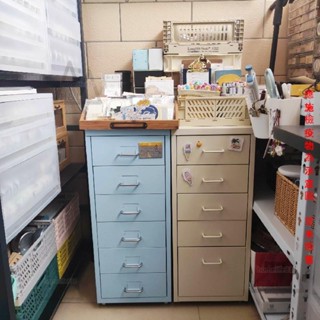 【免運 破損包賠】宜家多巴胺鐵藝床頭櫃抽屜式窄30cm夾縫海爾默收納櫃臥室現代簡約