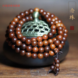 天然雷擊 佛珠手鍊 佛珠手串 雷擊手串 108顆手串 手串佛珠 108手串 念珠手串 流珠手串 闢邪 護身手串 棗木念珠