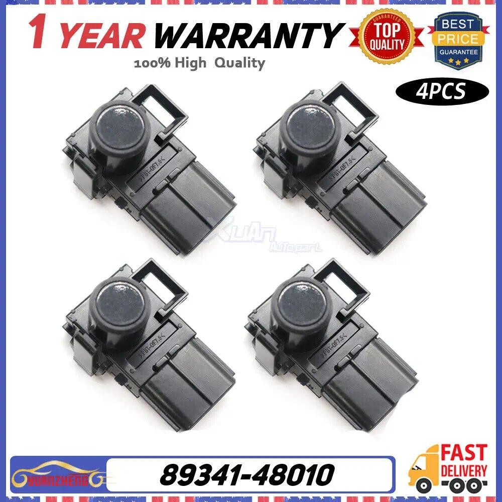 豐田 4 件裝汽車 PDC 停車傳感器 89341-48010 適用於雷克薩斯 GX460 RX350 RX450H 適