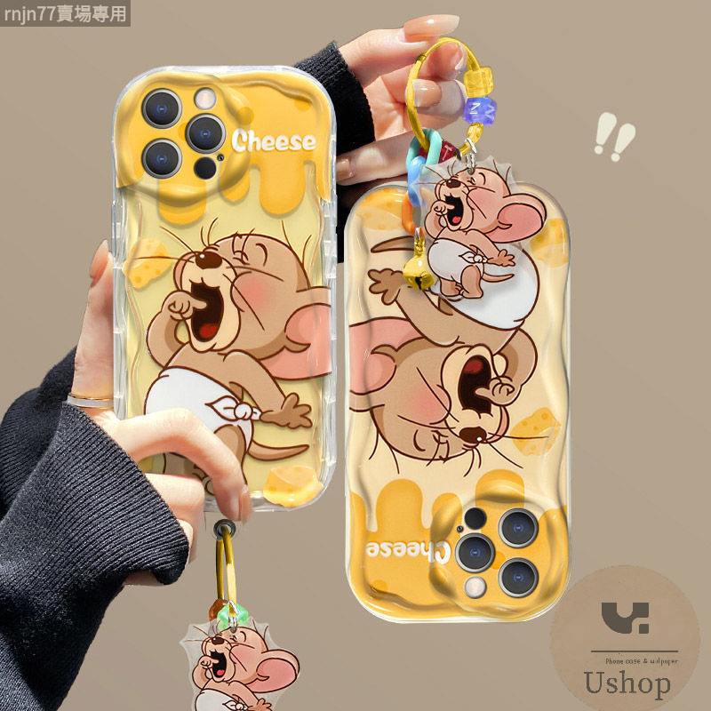 傑利鼠配掛飾款 加厚矽膠軟殼 OPPO RENO 13 12 11 10 PRO 11F 12F 13F 5G 手機殼