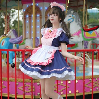 咖啡廳女僕裝 COSPLAY 公主裙小洋裝 女裝 角色扮演派對制服 大尺碼