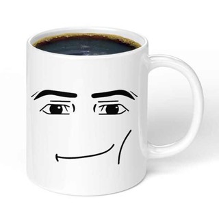 水壺 杯子 杯子收納 水杯 可愛簡約roblox女人臉部表情馬克杯創意男生陶瓷早餐咖啡牛奶杯子