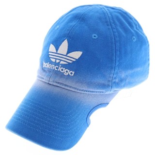 Balenciaga 巴黎世家 巴倫西亞加巴倫西亞加 x 阿迪達斯標誌帽子標誌刺繡帽子藍色 723759 日本直送