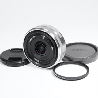 索尼單焦點鏡頭 E 16mm F2.8 適用於Sony E 卡口 APS-C 專用 SEL16F28 [二手]