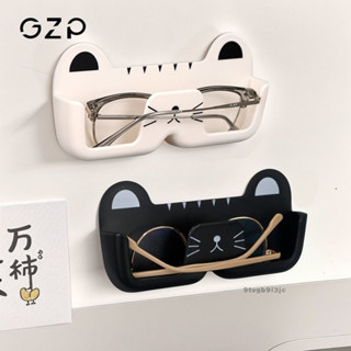 橙子優選🍊壁掛貓咪眼鏡收納浴室太陽鏡墨鏡陳列道具可愛眼鏡框展示架