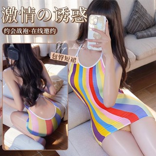 5·28【當日出貨】情趣性感衣丨浪漫睡衣丨情趣服飾丨✨✨情趣內衣✨性感條紋絲襪緊身包臀裙純欲透明誘惑免脫吊帶制服套裝女