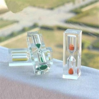 創意時鐘 不易碎 耐摔 水晶 30秒 沙漏 1分鐘 計時器 兒童禮物 創意玩具 60秒倒計
