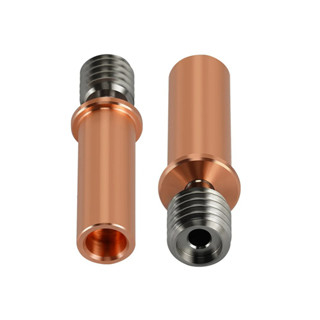 全新 2PCS 3D 列印機擠出機銅鈦合金喉管適用於 Kobra 2/Kobra 2 Neo/Kobra 2 Pro/K