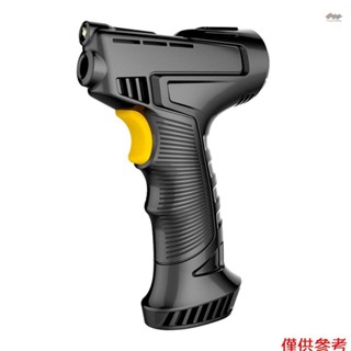 全新 120W 無線車載空氣壓縮機手持式 USB 可充電輪胎充氣機數顯充氣泵壓力表汽車配件