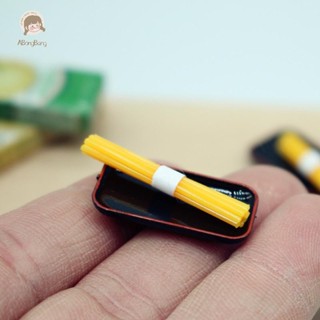 ABongBang娃娃屋微型食物玩小廚房用品模擬義大利面套裝紙模型不錯