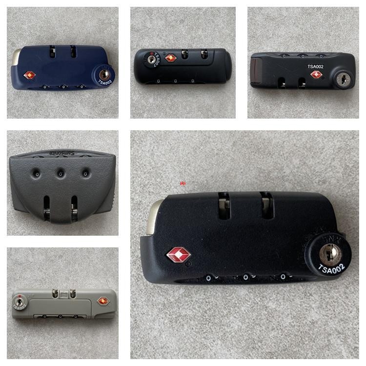 (大促）新秀麗拉桿箱密碼鎖配件Samsonite 行李箱V03海關鎖TSA002鎖維修P5