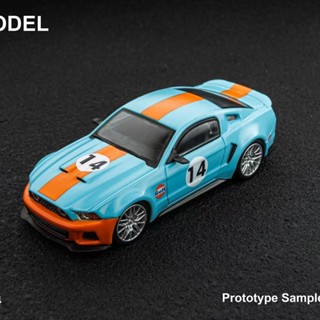 DM Model 1:64 Mustang 2014 福特野馬 改裝版 合金汽車模型