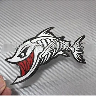 5 件裝魚缸貼花汽車貼紙貼花時尚汽車造型乙烯基膠帶釣魚愛好汽車窗戶全身貼紙