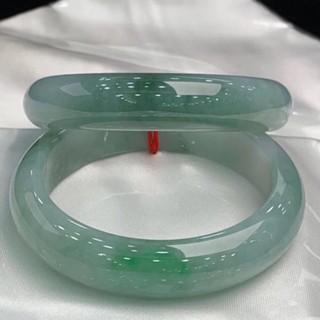【現貨】【帶證書】正品緬甸純天然冰種油青玉翡翠手鐲真玉石女款送禮高檔