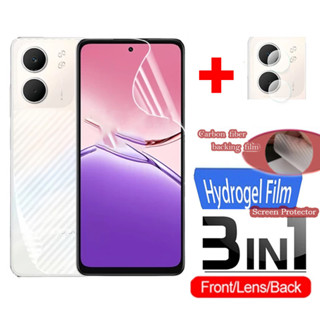 適用於 Oppo A5x 4G OppoA5x A5 X 5G OPPOA5 2025 前後鏡頭相機膜非鋼化玻璃全覆蓋保