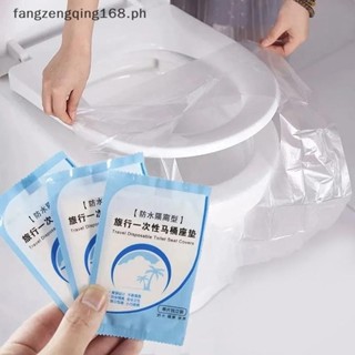 F8ph 50pcs/bag 一次性馬桶座墊馬桶座墊清潔衛生公共浴室旅行一次性馬桶蓋 f8ph