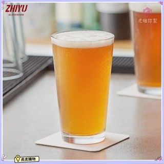 客製化 【啤酒杯】精釀 啤酒杯 酒杯 美式 品脫杯 玻璃杯 logo 簡約 ins風 家用 耐熱 咖啡 虎虎購物