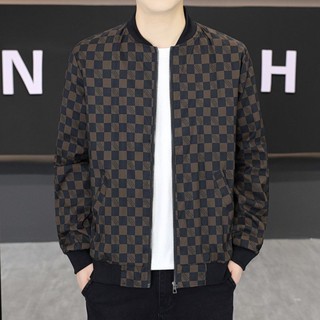 男士夾克韓版休閒時尚棒球潮流緊身外套男裝連帽上衣春秋款
