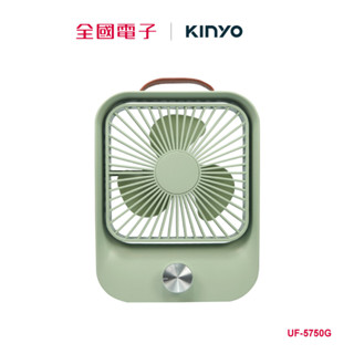 KINYO復古無段式桌扇-綠UF-5750G UF-5750G 【全國電子】