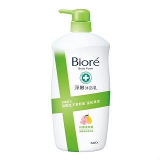 Biore淨嫩沐浴乳 抗菌溫和型英國梨與杏桃花 1000g
